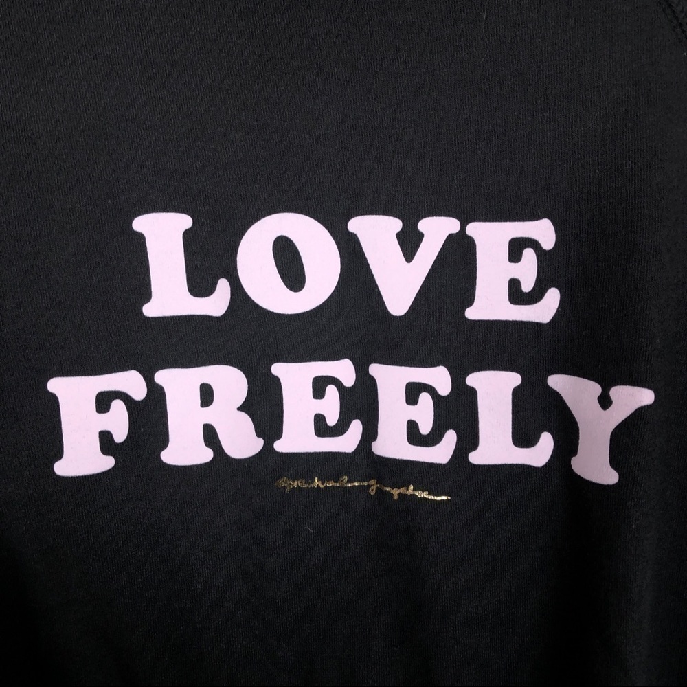 NWT Spiritual Gangster Love Freely Sweatshirt - Picture 6 of 10